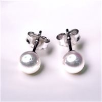 Orecchini Stocco Gioielli Donna in Oro bianco ORS 103 - ORS 103